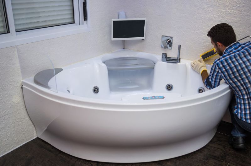 Corner Jacuzzi Tub